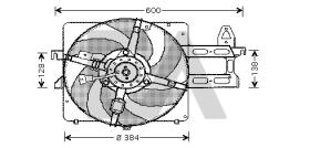 VENTILADORES APLICACION EN EQUIPOS ORIGINALES 33V22028 - Ventilador para aplicación Original Ford
